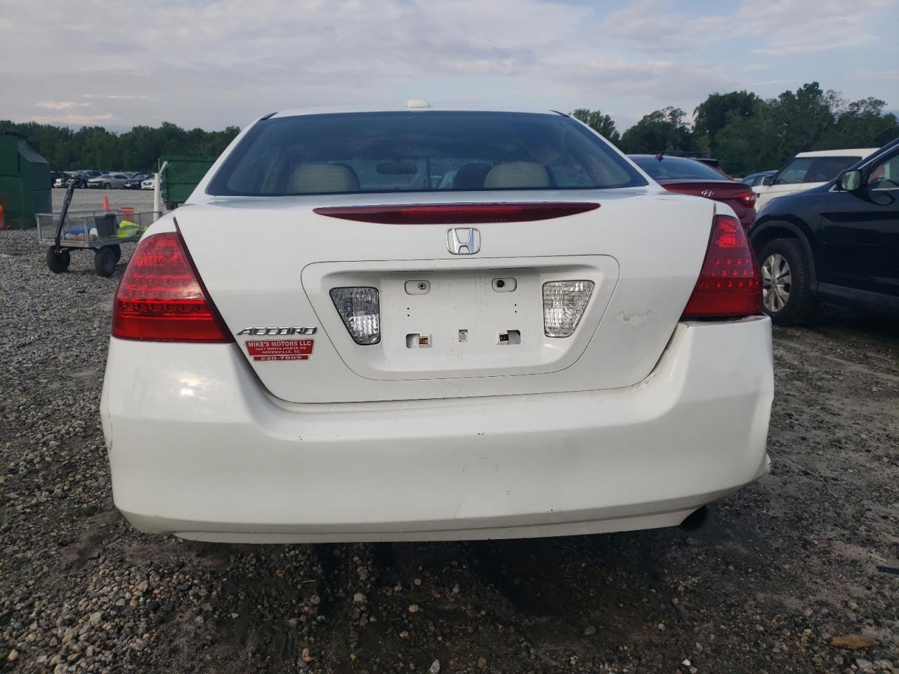 2007 Honda Accord Ex VIN: 1HGCM56837A157653 Lot: 65117474