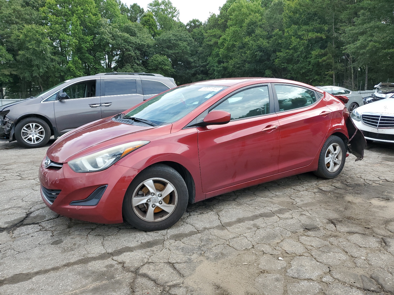 2014 Hyundai Elantra Se vin: 5NPDH4AE9EH531395