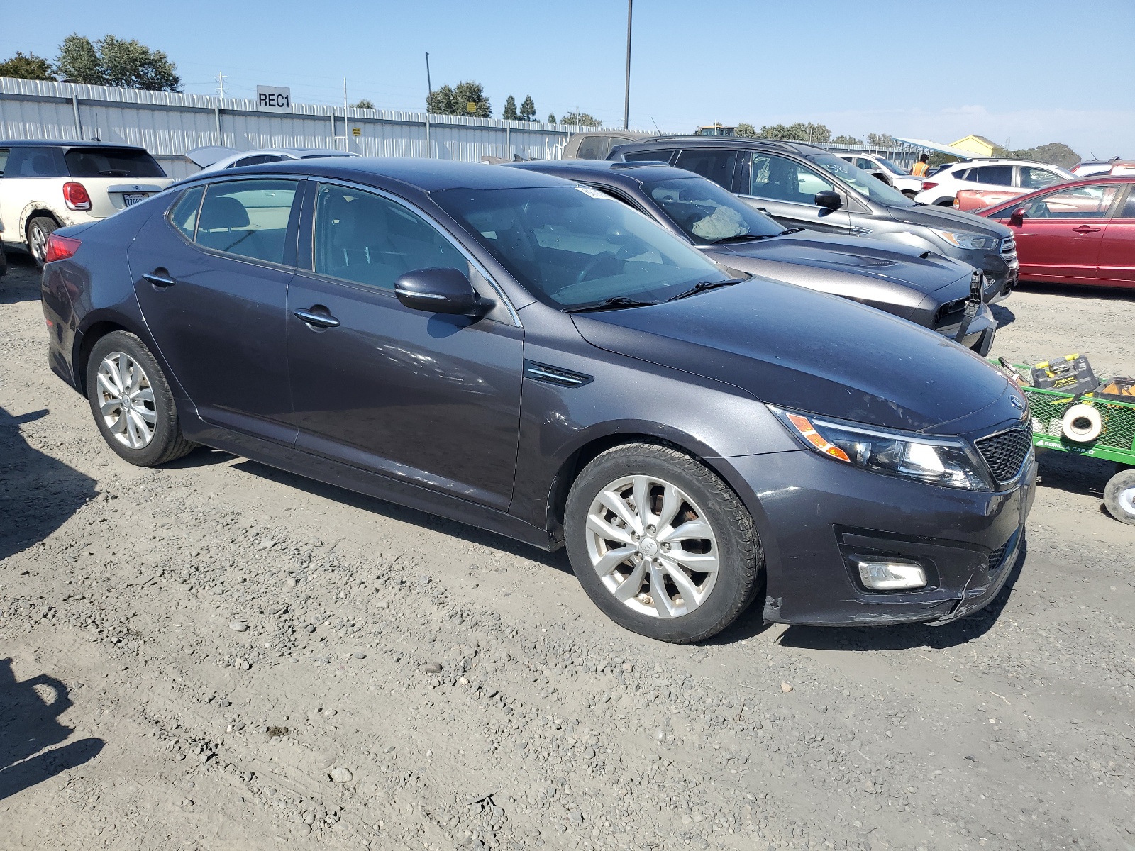 2015 Kia Optima Lx vin: 5XXGM4A71FG507664