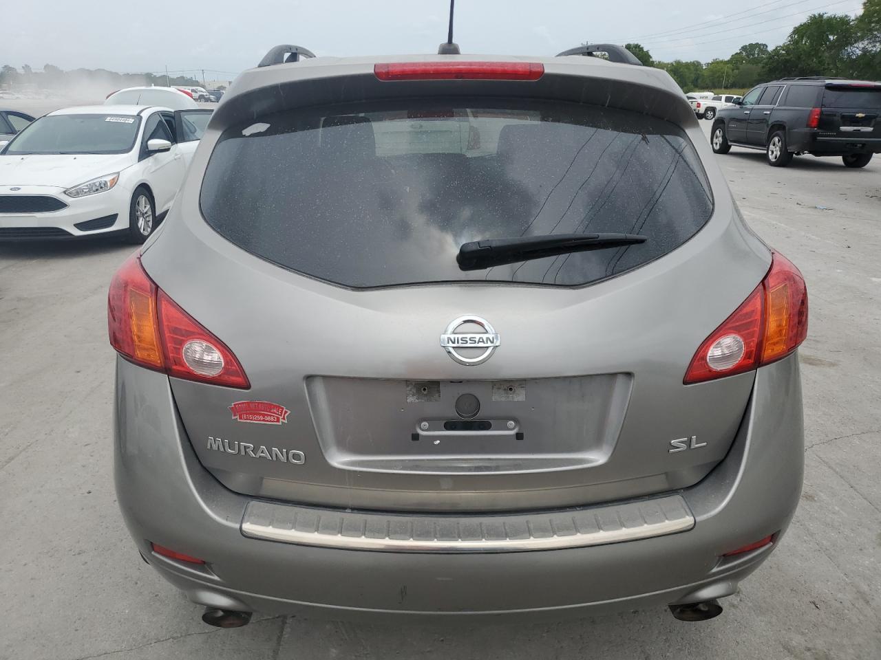 2010 Nissan Murano S VIN: JN8AZ1MU6AW001976 Lot: 64694354