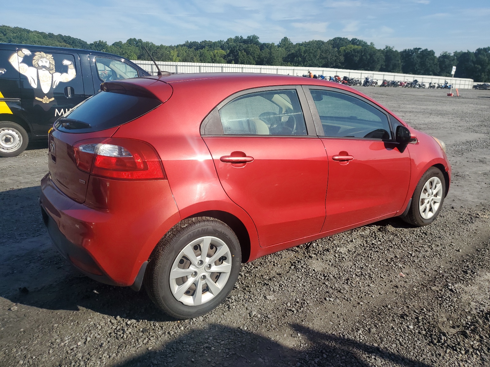 2013 Kia Rio Lx vin: KNADM5A34D6300412