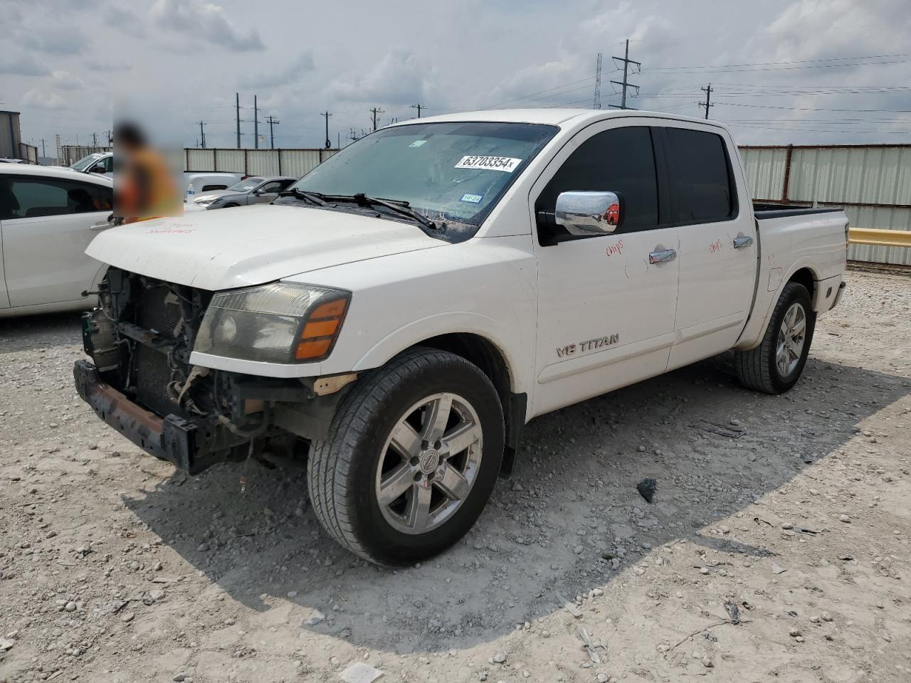 2010 Nissan Titan Xe VIN: 1N6BA0ED5AN315315 Lot: 63703354