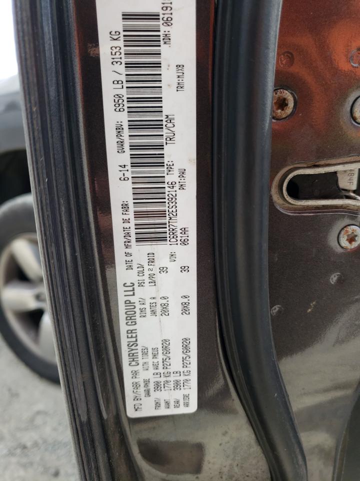 2014 Ram 1500 Slt VIN: 1C6RR7TM2ES392146 Lot: 64708834