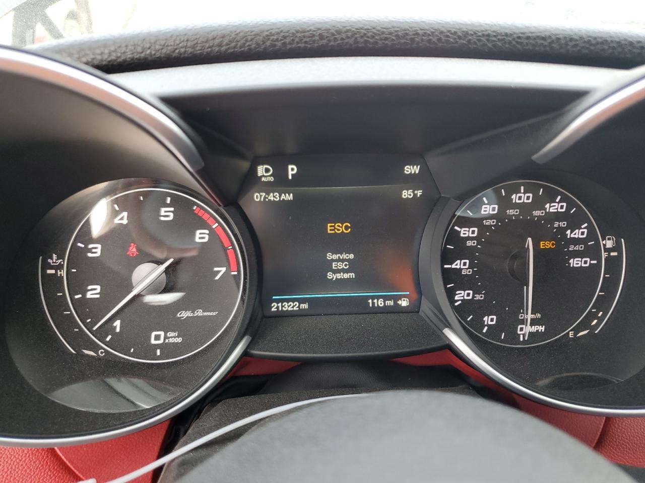 2019 Alfa Romeo Giulia Ti VIN: ZARFAMBN0K7611797 Lot: 63116794