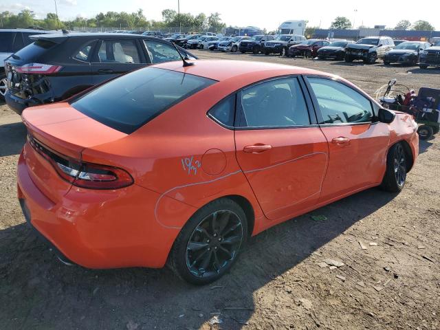 Sedans DODGE DART 2016 Pomarańczowy