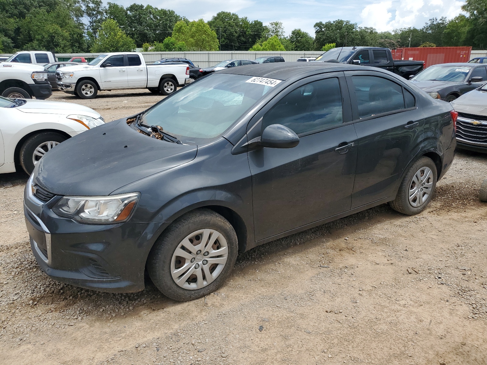 2017 Chevrolet Sonic Ls vin: 1G1JB5SH1H4145141