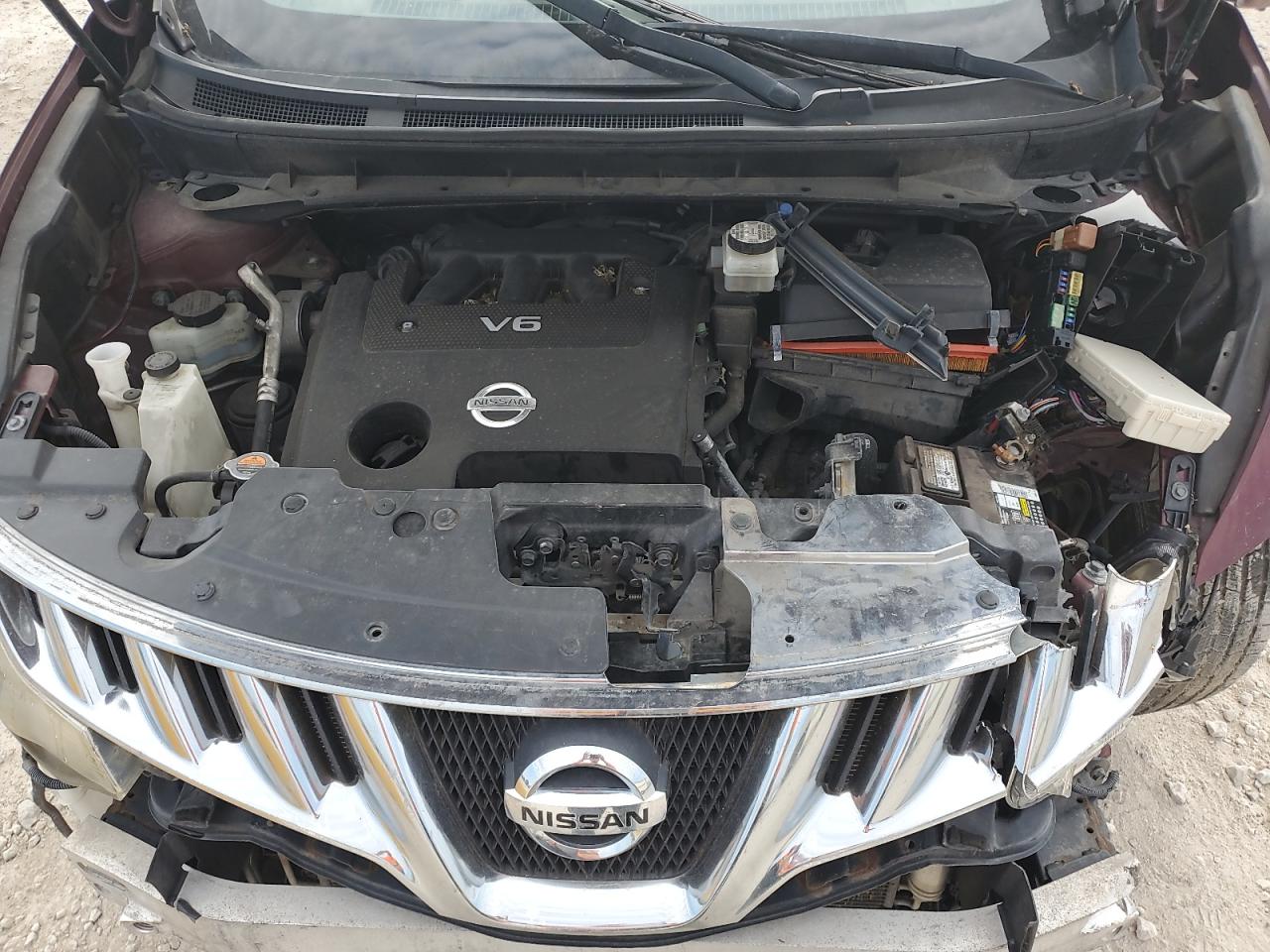 2009 Nissan Murano S VIN: JN8AZ18W39W120091 Lot: 62108504