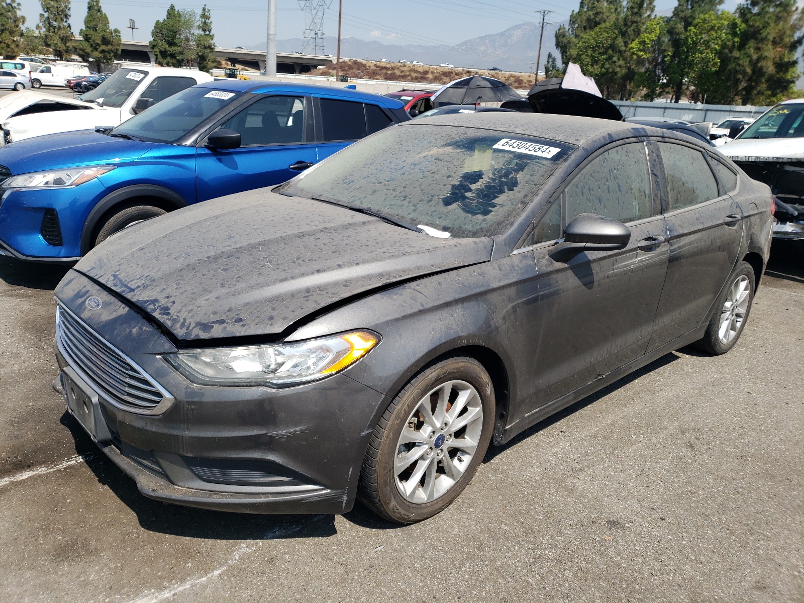 2017 Ford Fusion Se vin: 3FA6P0H74HR388018