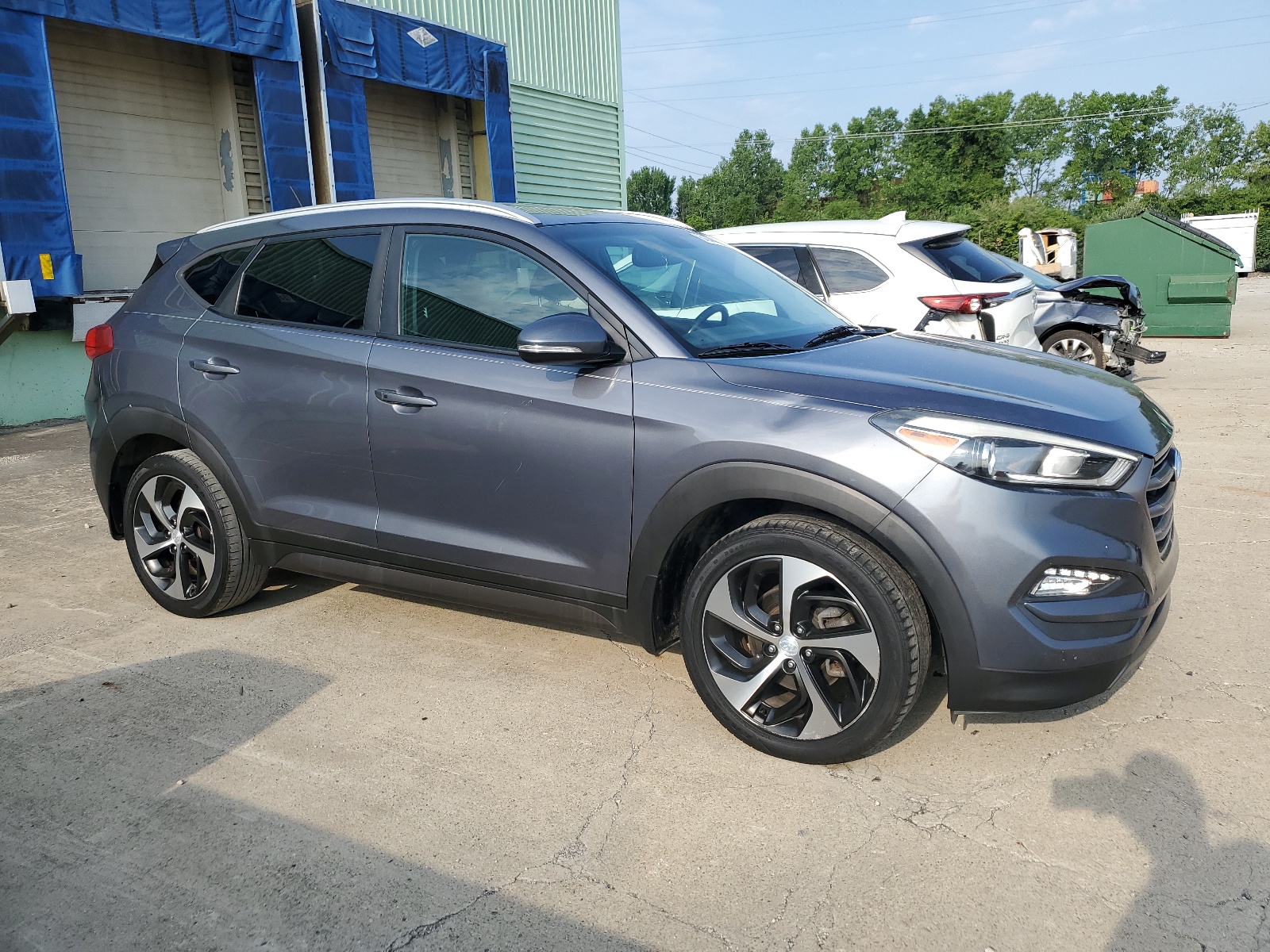 2016 Hyundai Tucson Limited vin: KM8J33A28GU105106