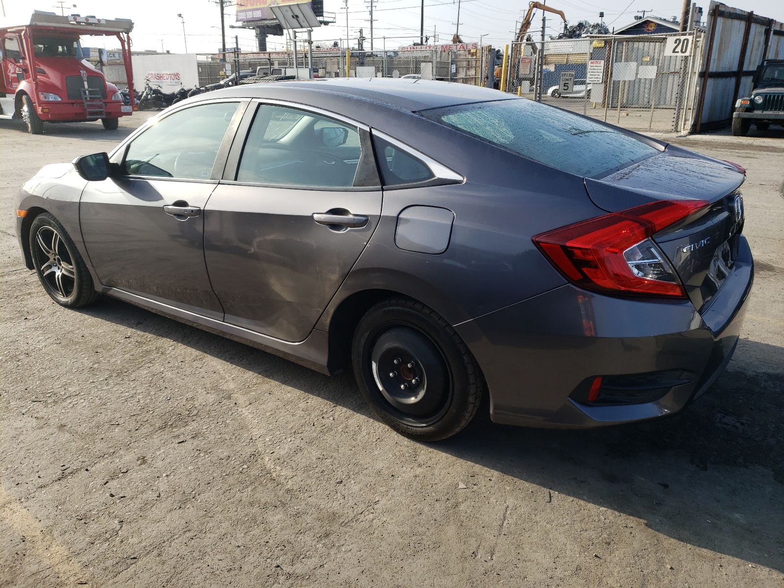 2016 Honda Civic Ex vin: 2HGFC2F74GH537401