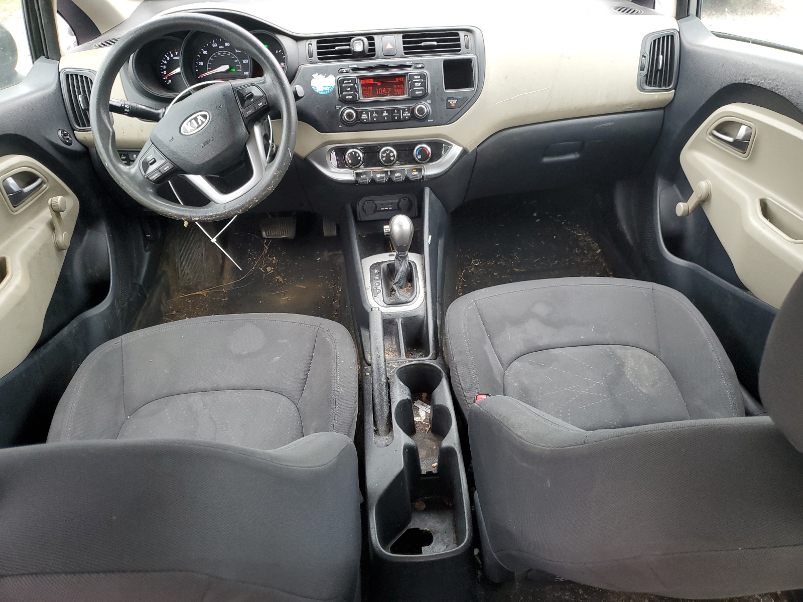 KNADM4A35C6044001 2012 Kia Rio Lx