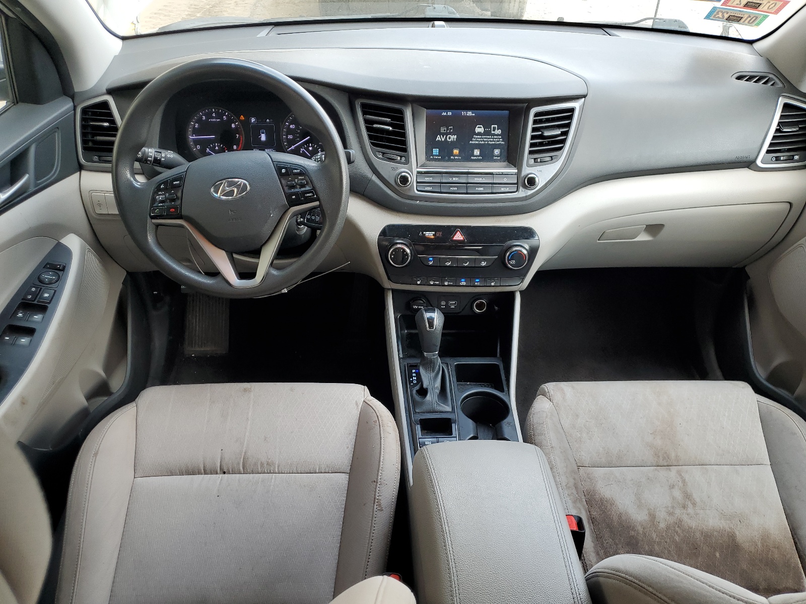 2018 Hyundai Tucson Sel vin: KM8J3CA43JU722597