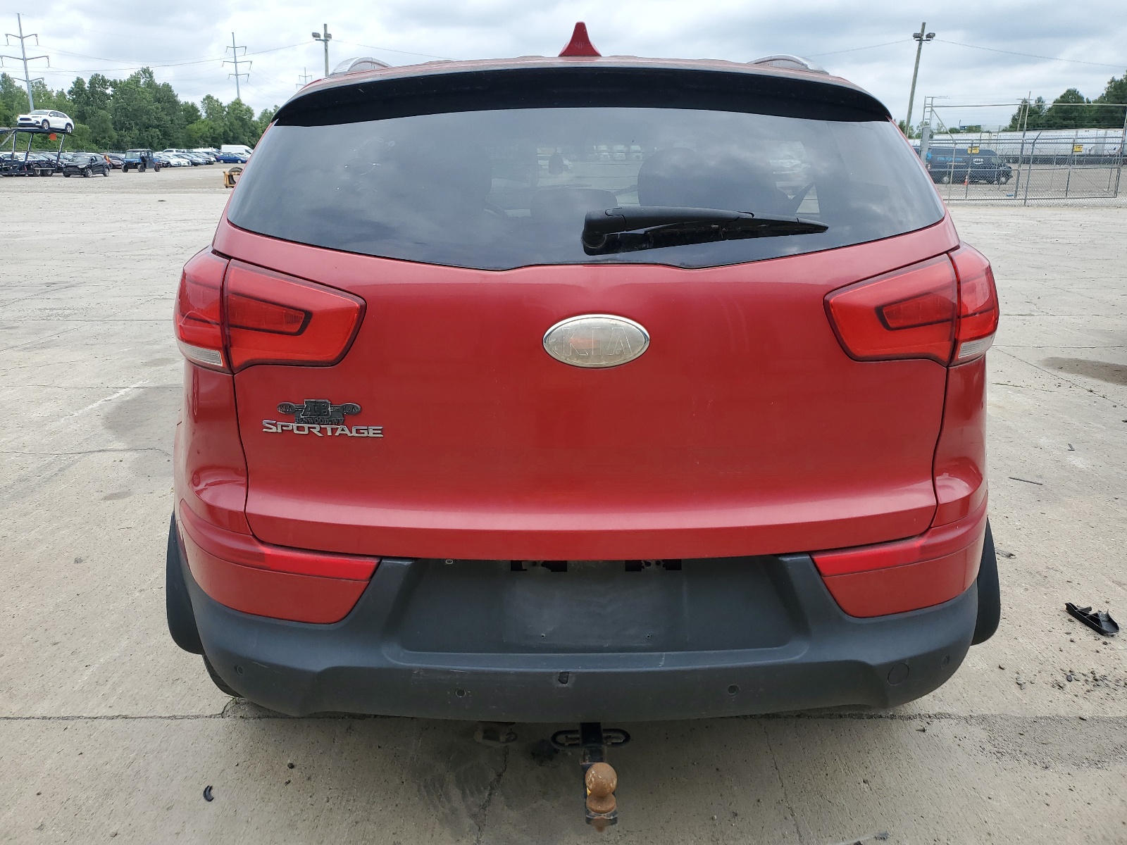 2014 Kia Sportage Lx vin: KNDPBCAC6E7632275