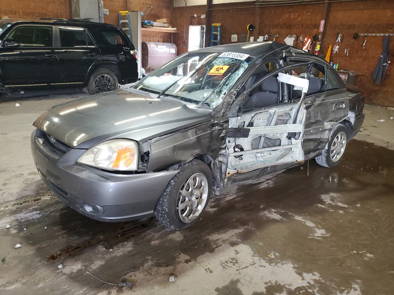 2004 Kia Rio VIN: KNADC125246335865 Lot: 63816354