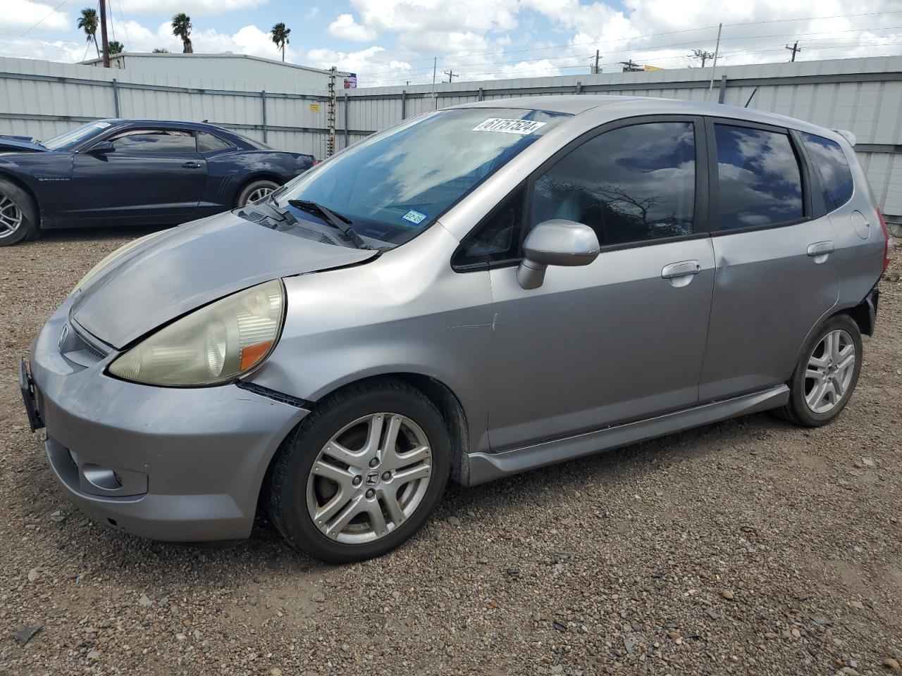 JHMGD386X7S020492 2007 Honda Fit S