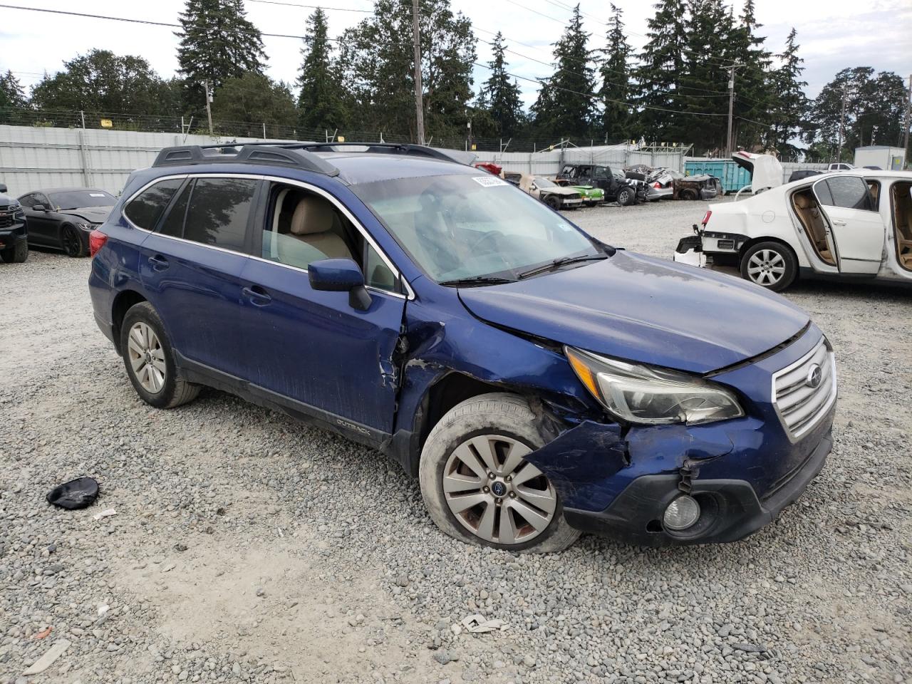 2016 Subaru Outback 2.5I Premium VIN: 4S4BSACC2G3266106 Lot: 63537994
