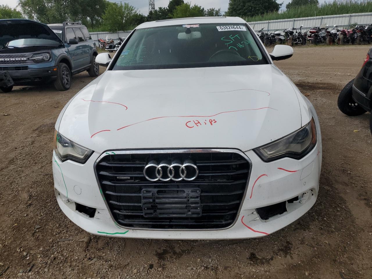 2012 Audi A6 VIN: WAUBGAFC9CN006220 Lot: 63828644