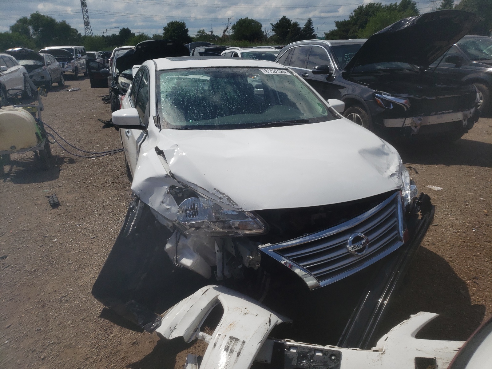 3N1AB7AP3FY376695 2015 Nissan Sentra S