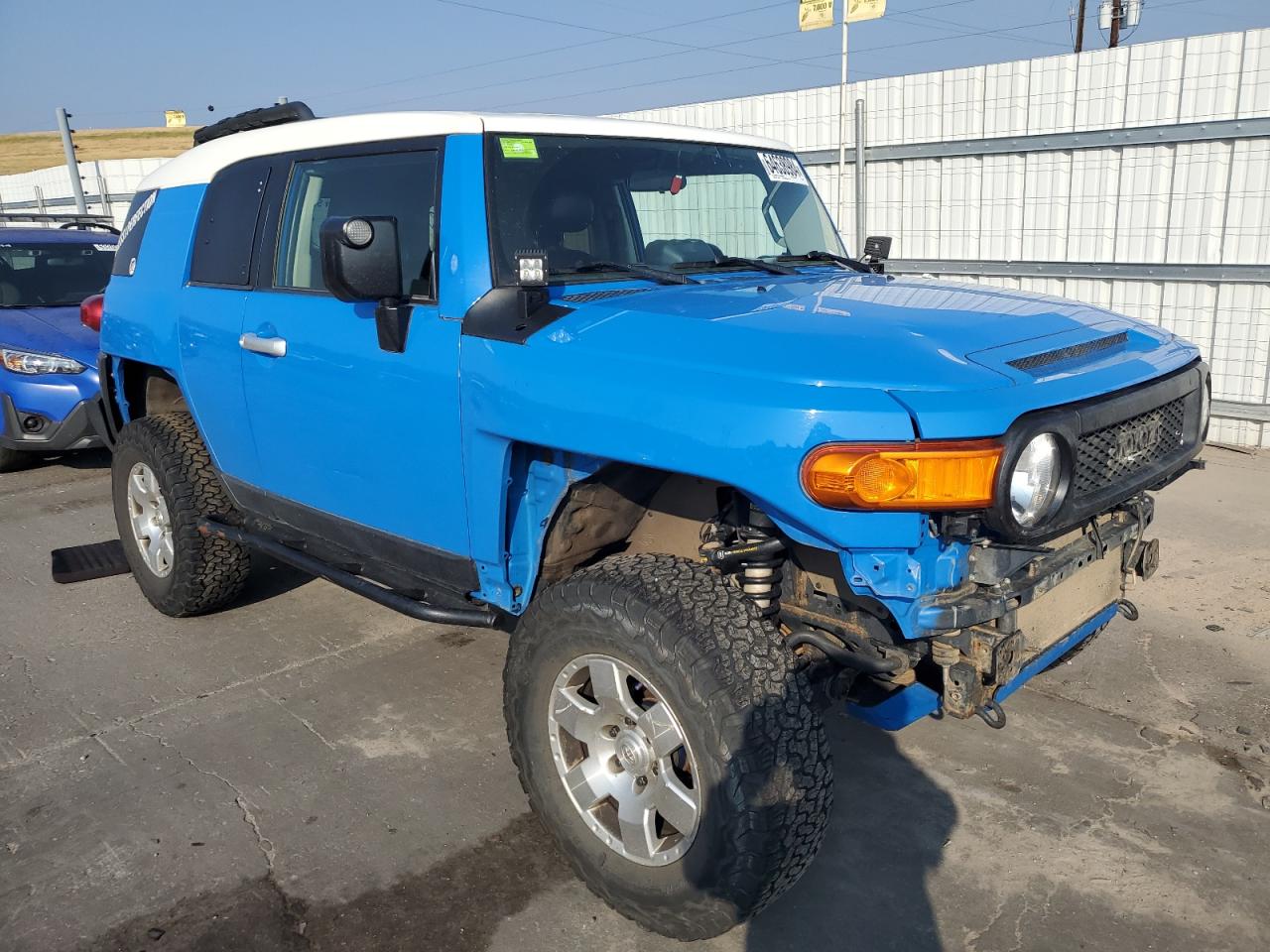 2008 Toyota Fj Cruiser VIN: JTEBU11F78K050671 Lot: 64638984