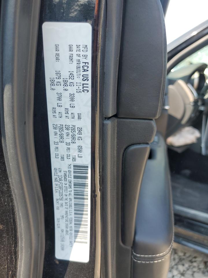 1C4RJFCG6FC225756 2015 Jeep Grand Cherokee Overland