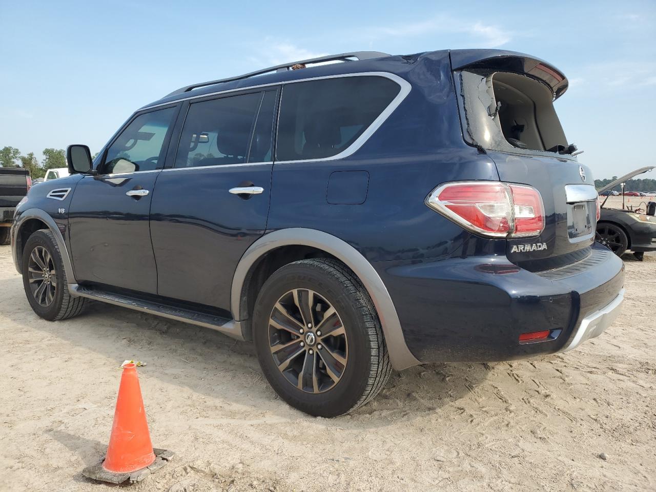 2017 Nissan Armada Platinum VIN: JN8AY2NF0H9302261 Lot: 63546504