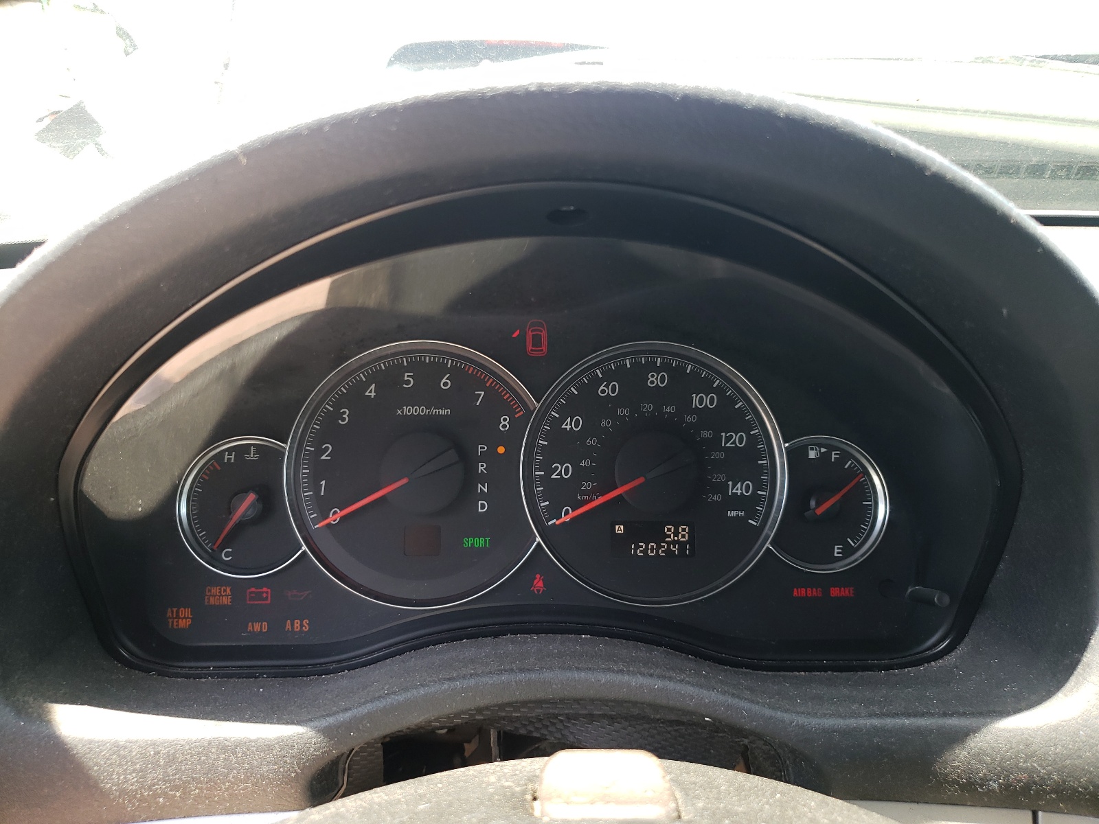 4S3BL616987202389 2008 Subaru Legacy 2.5I