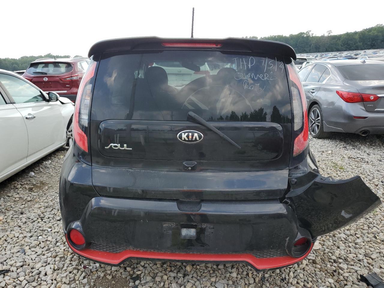 2015 Kia Soul + VIN: KNDJP3A54F7775316 Lot: 62315694