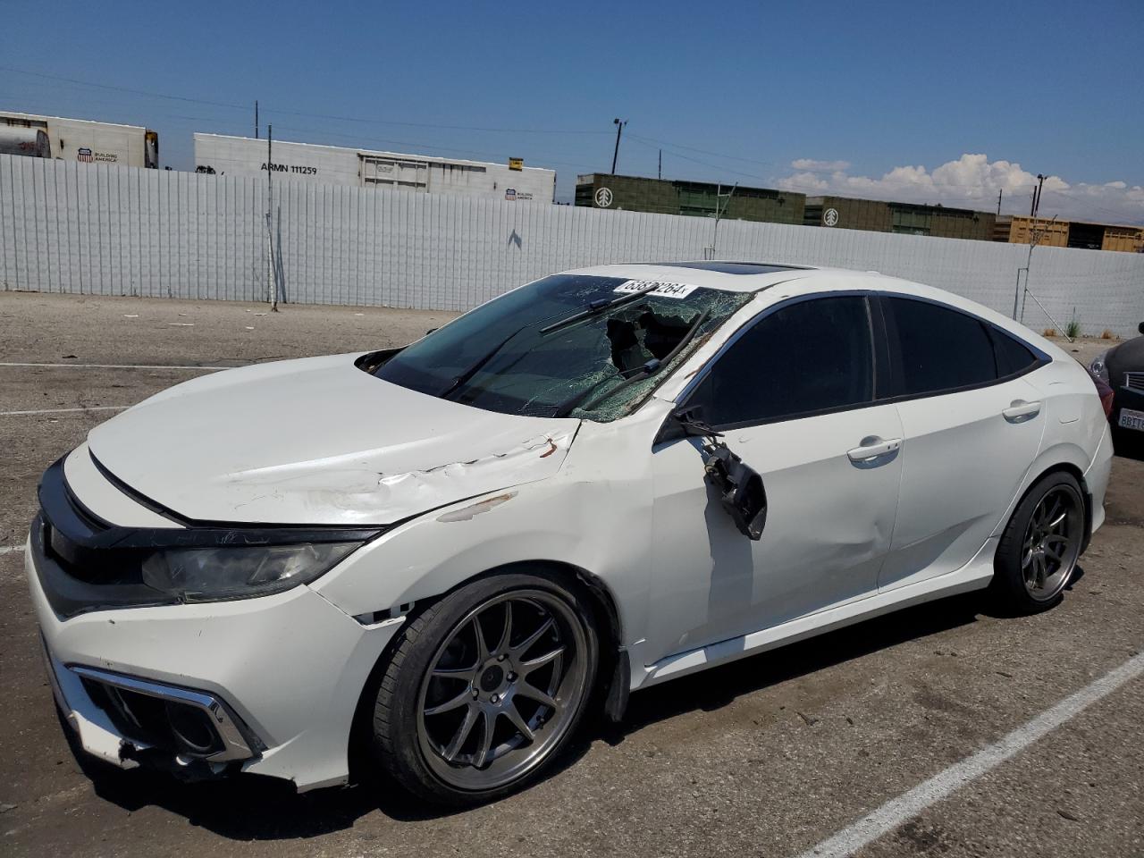 2019 Honda Civic Exl VIN: 19XFC1F70KE206375 Lot: 63832264