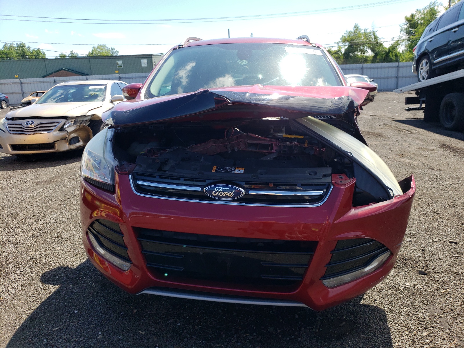 2014 Ford Escape Titanium vin: 1FMCU9JXXEUB19641