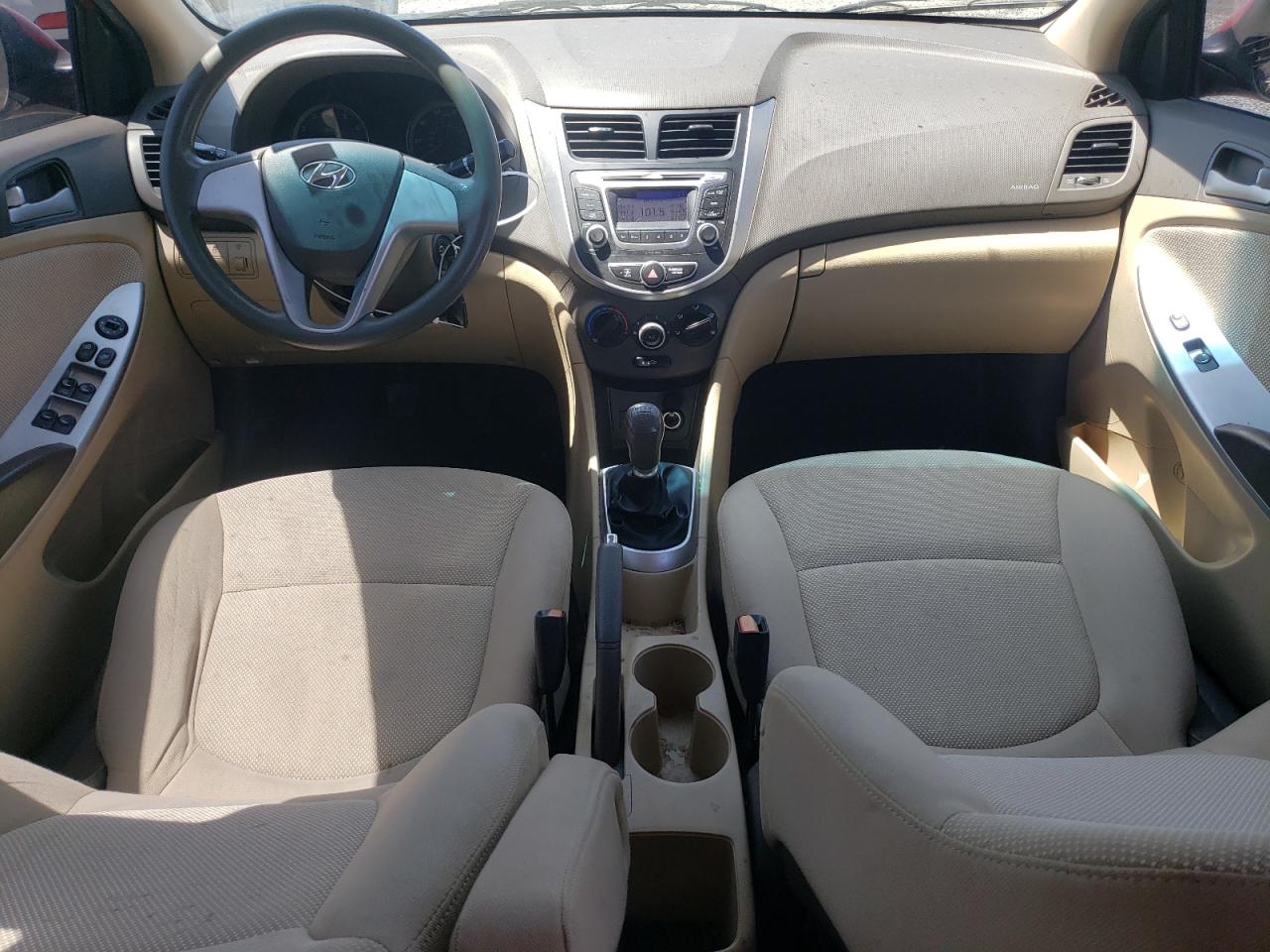 2014 Hyundai Accent Gls VIN: KMHCT4AE0EU695811 Lot: 65422394