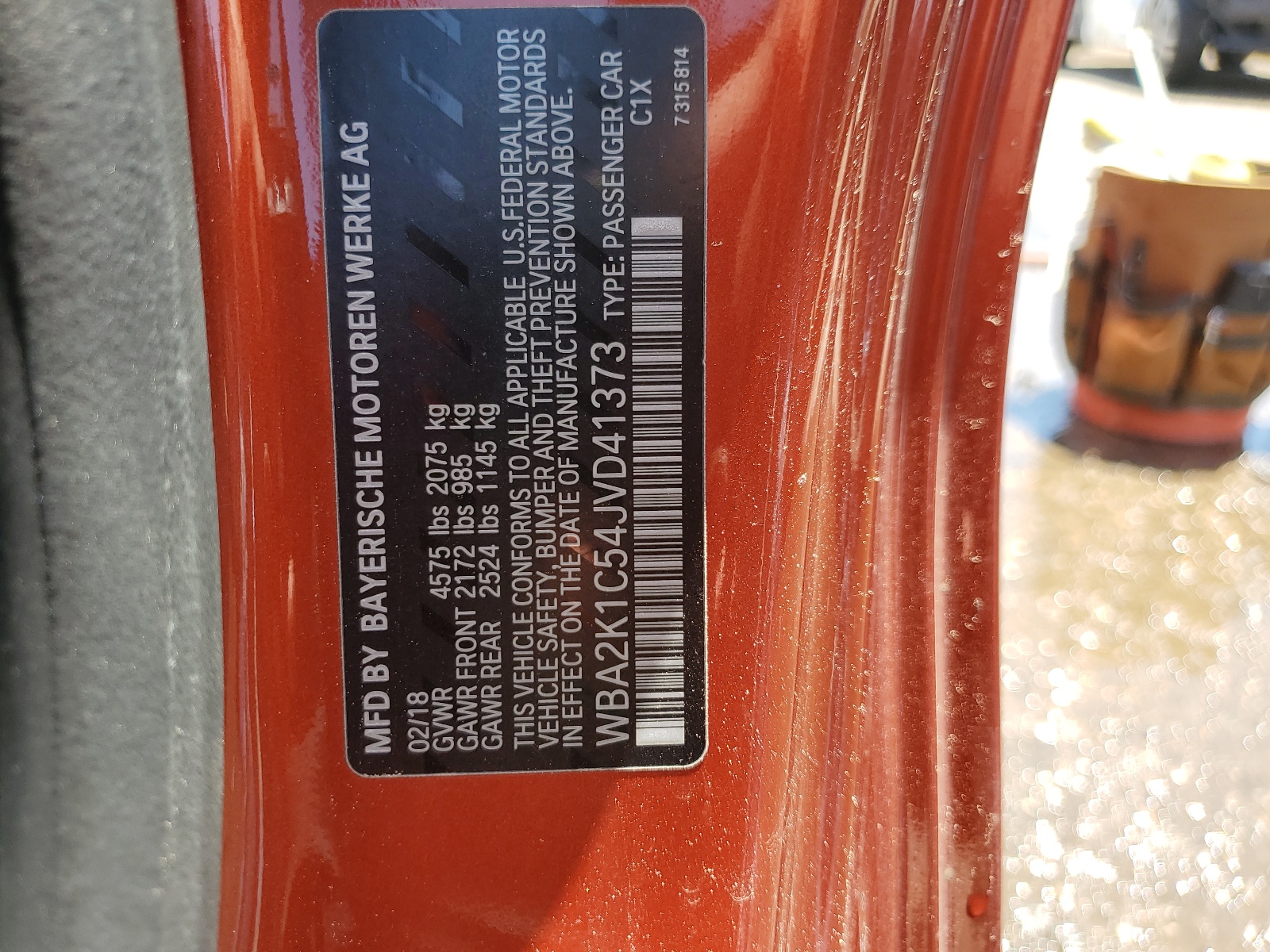 WBA2K1C54JVD41373 2018 BMW 230Xi