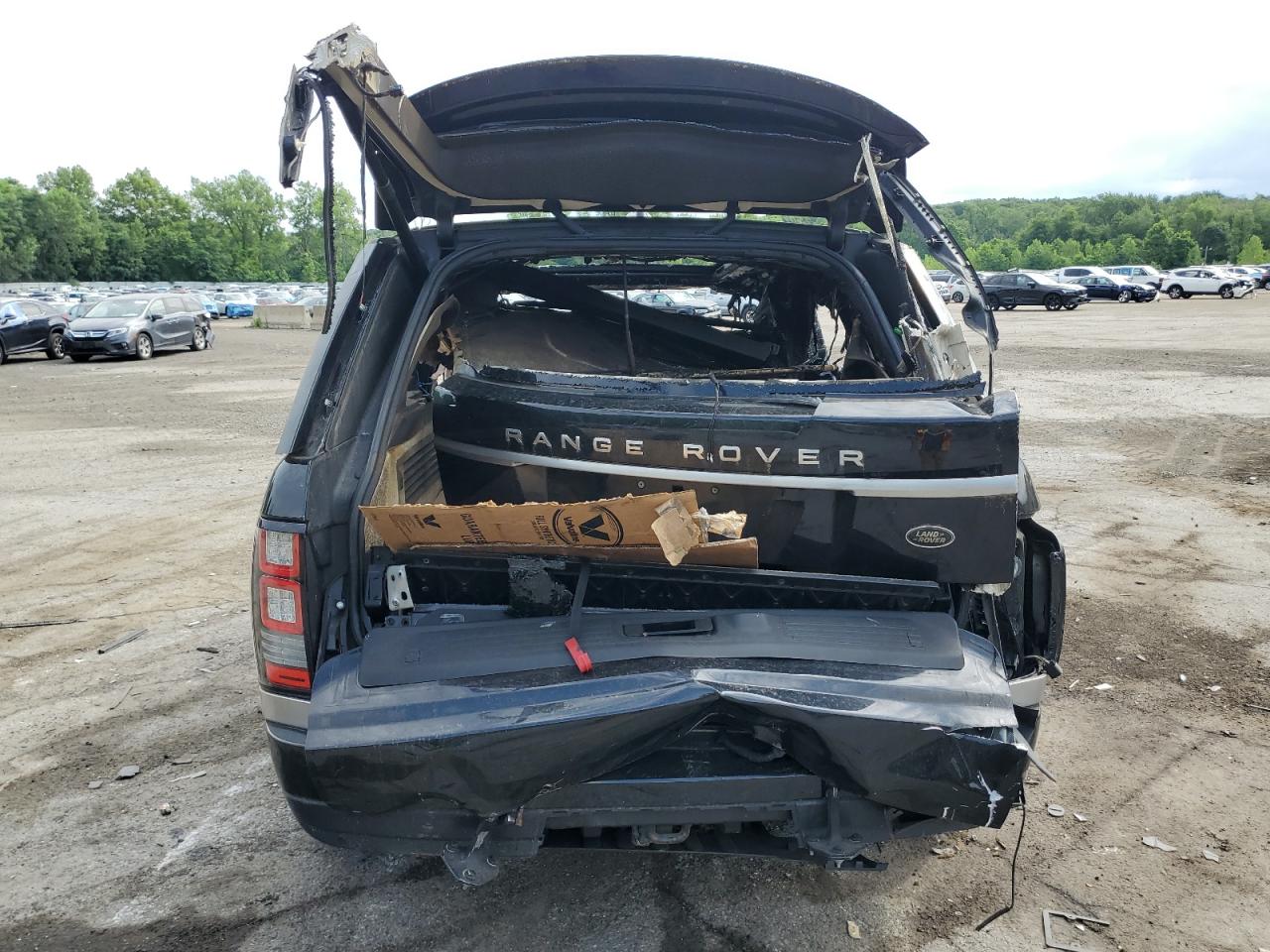 2016 Land Rover Range Rover VIN: SALGR2PF1GA288263 Lot: 63081664