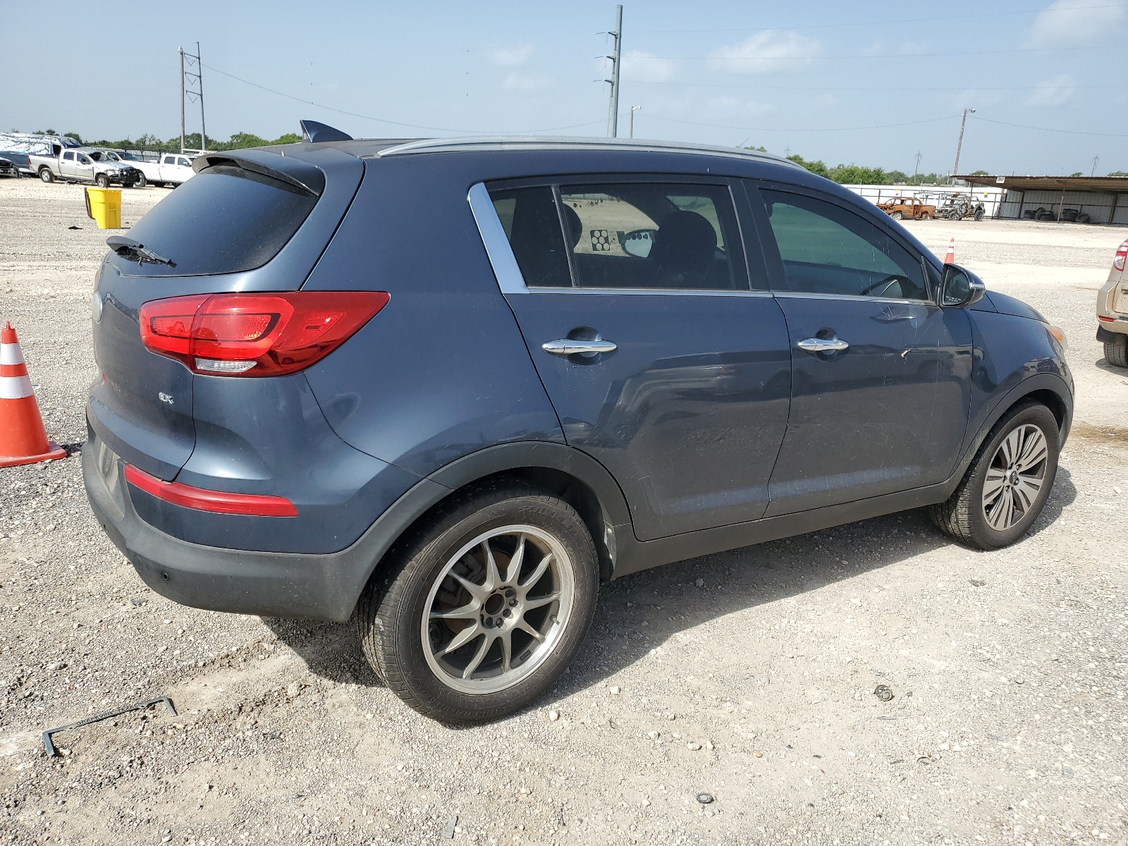 2014 Kia Sportage Ex vin: KNDPC3AC6E7618082