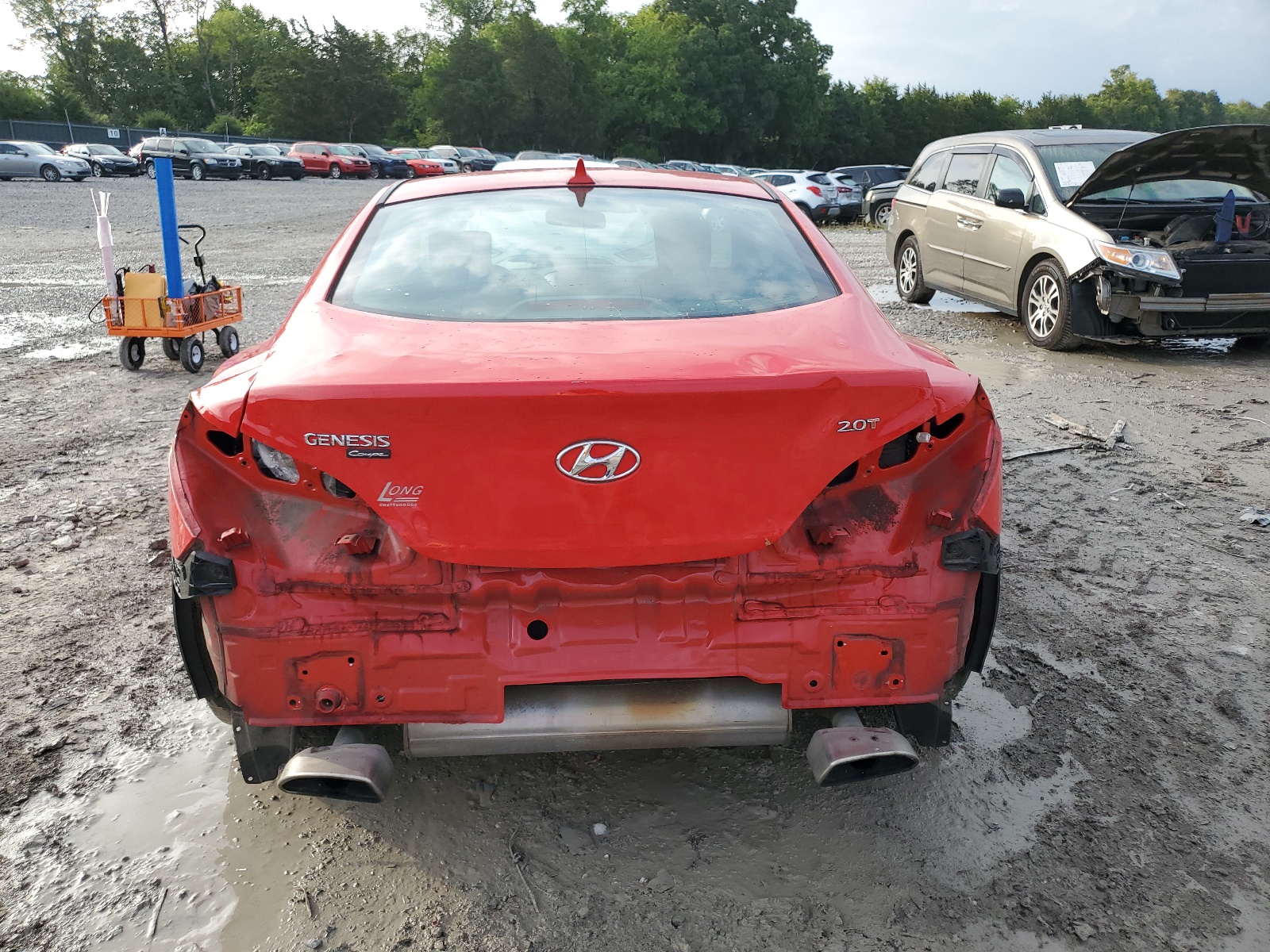 KMHHT6KD0DU107413 2013 Hyundai Genesis Coupe 2.0T