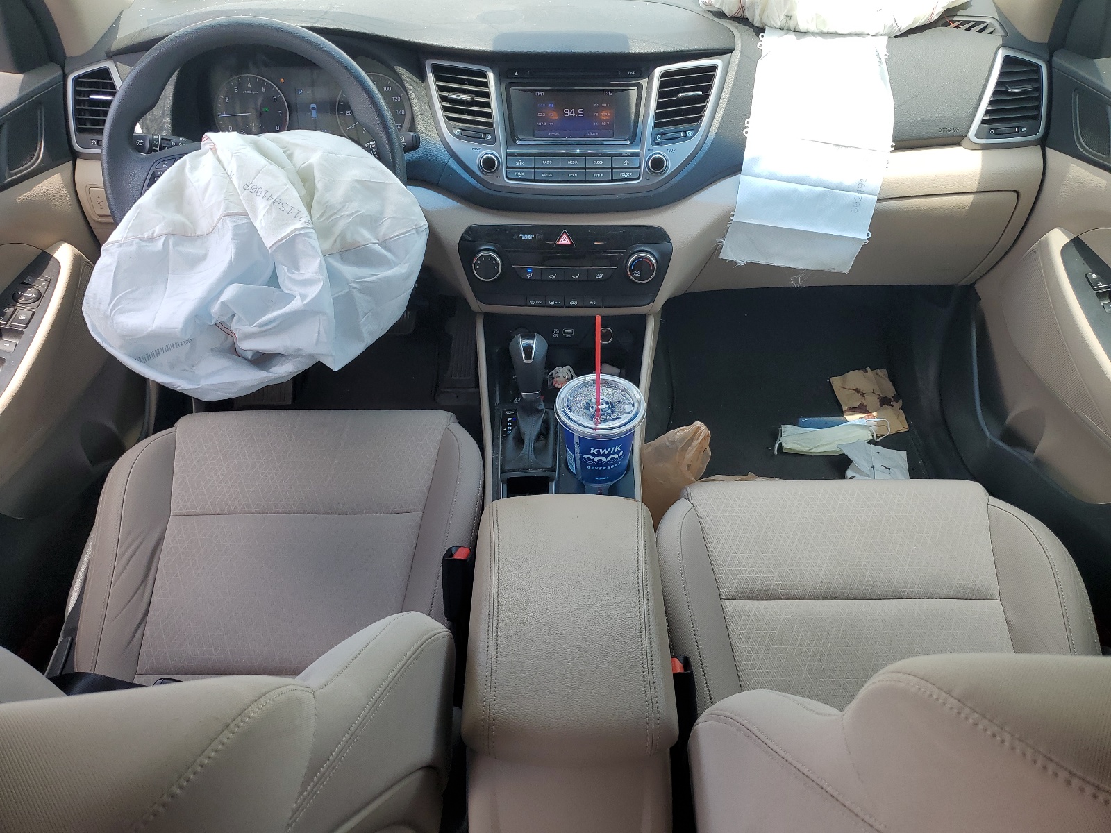 KM8J3CA49GU022155 2016 Hyundai Tucson Limited