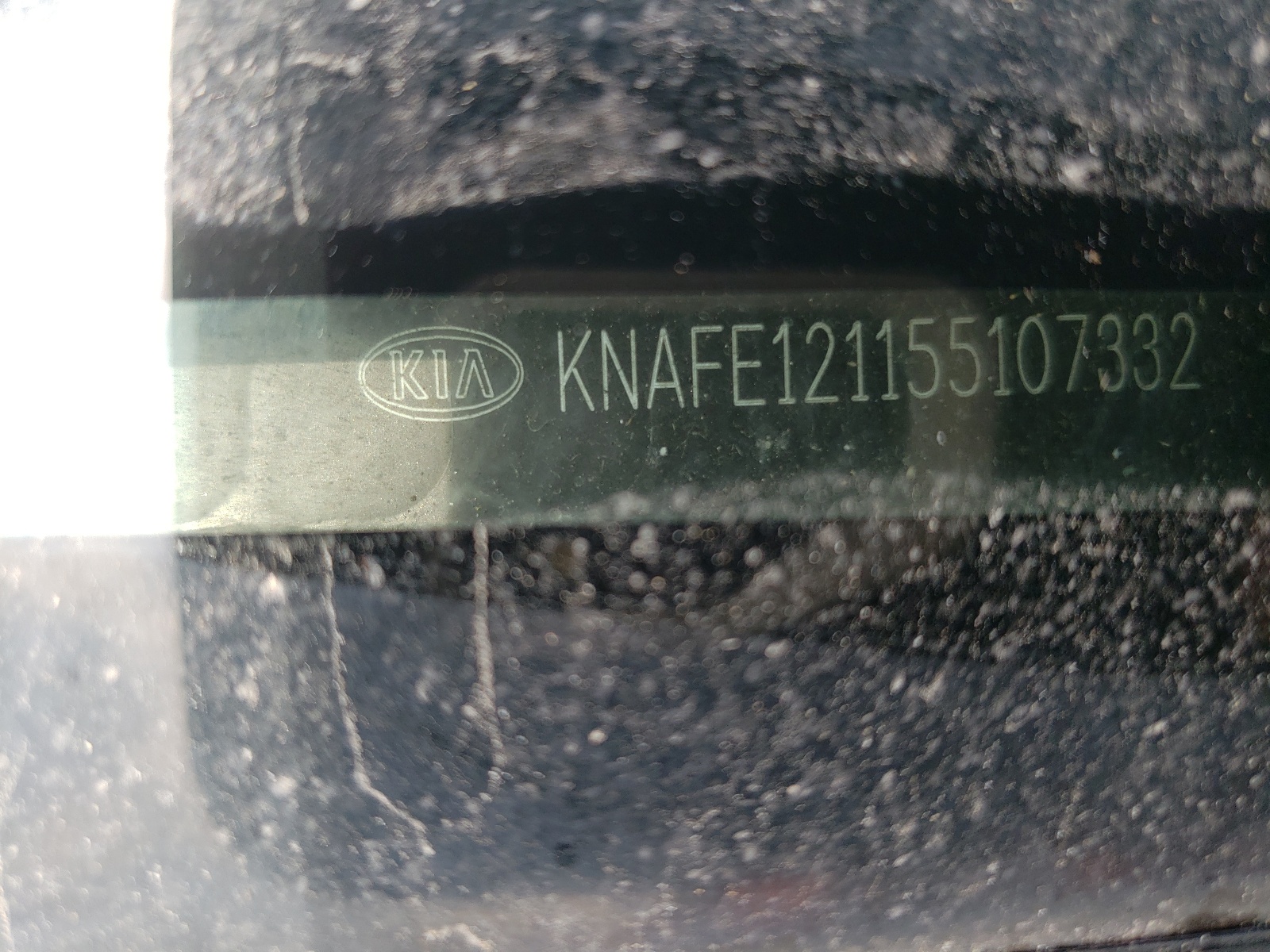 KNAFE121155107332 2005 Kia Spectra Lx