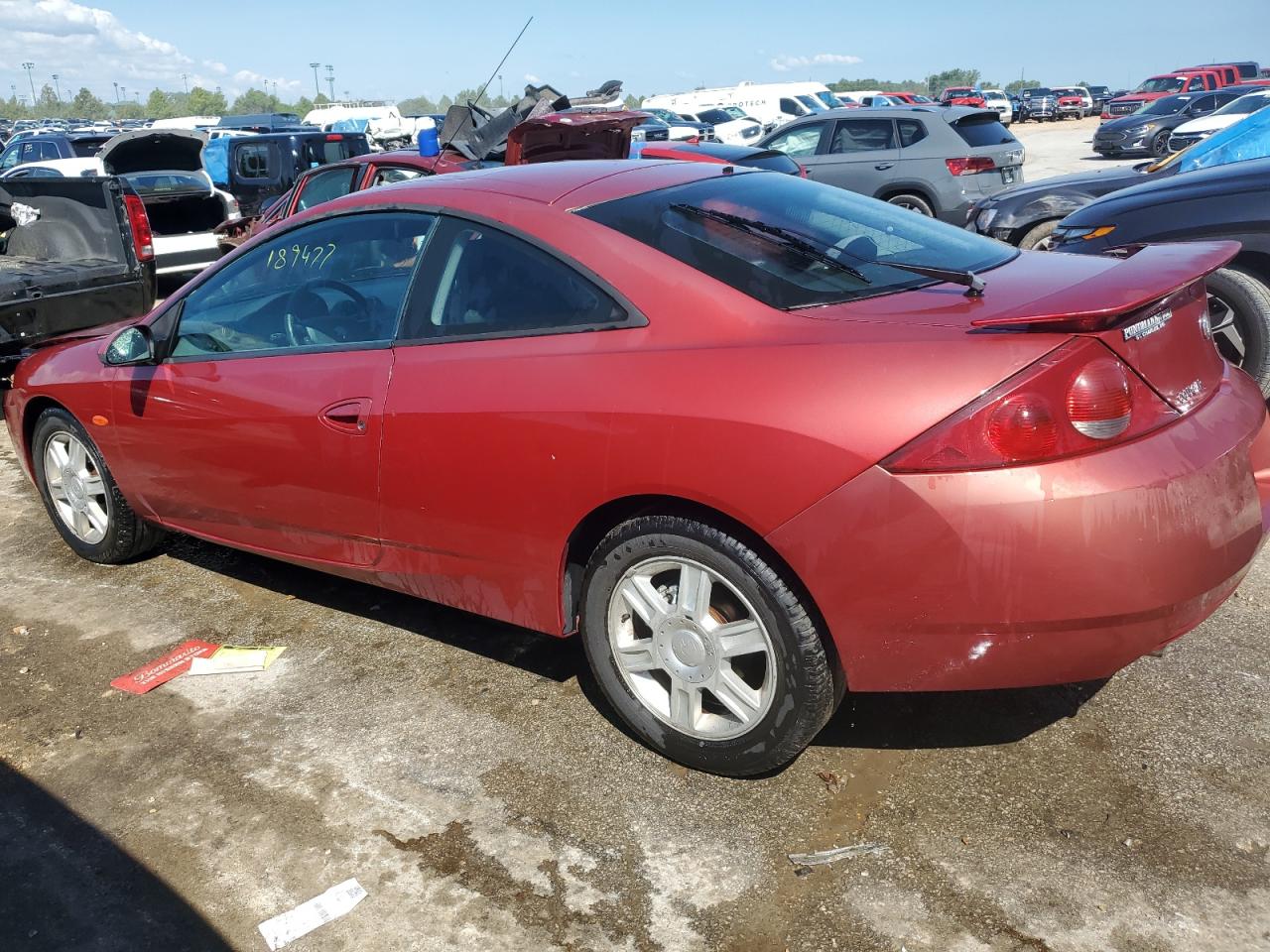 2001 Mercury Cougar V6 VIN: 1ZWFT61L615607806 Lot: 63455144