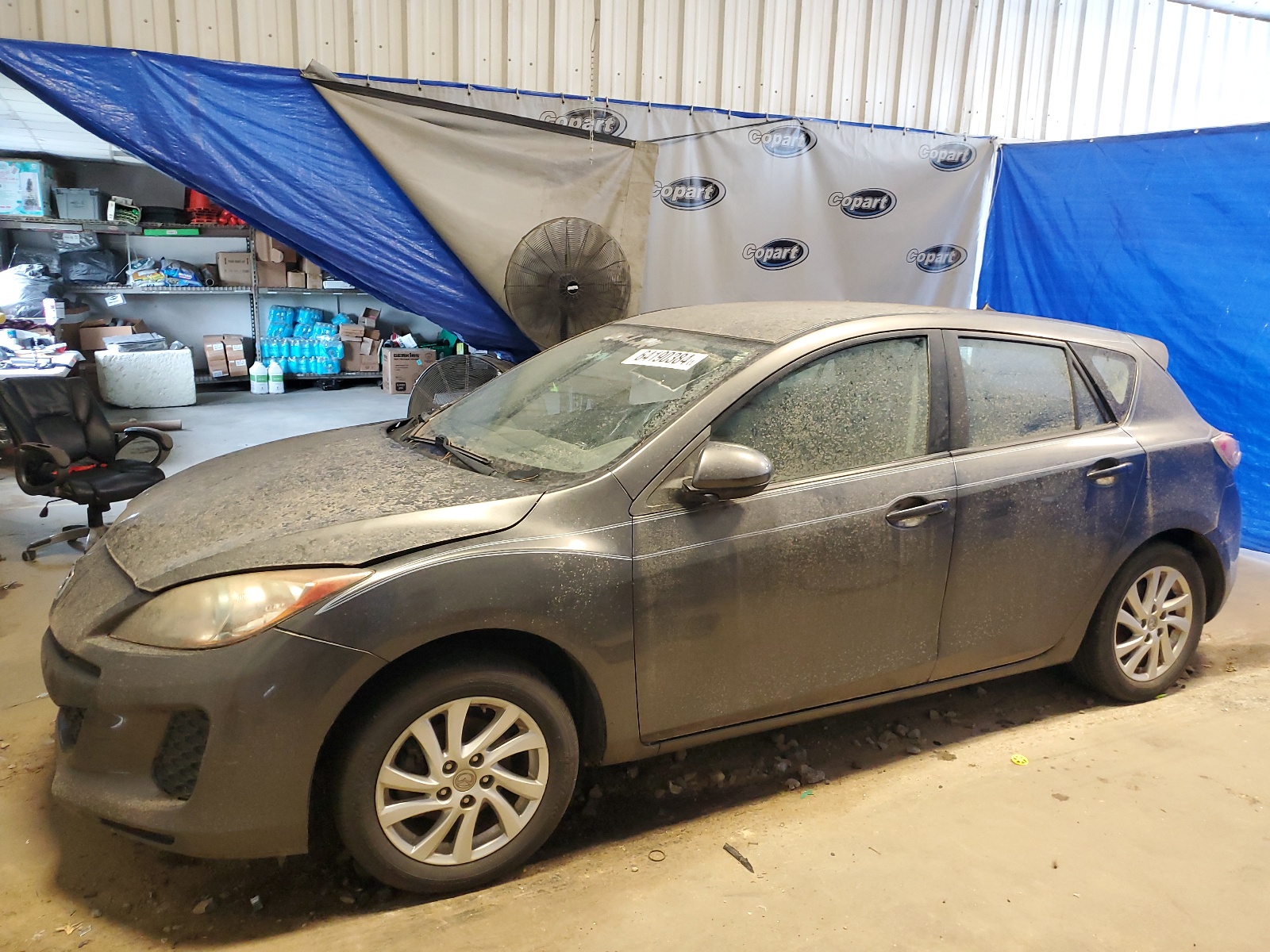 2012 Mazda 3 I vin: JM1BL1L70C1659094