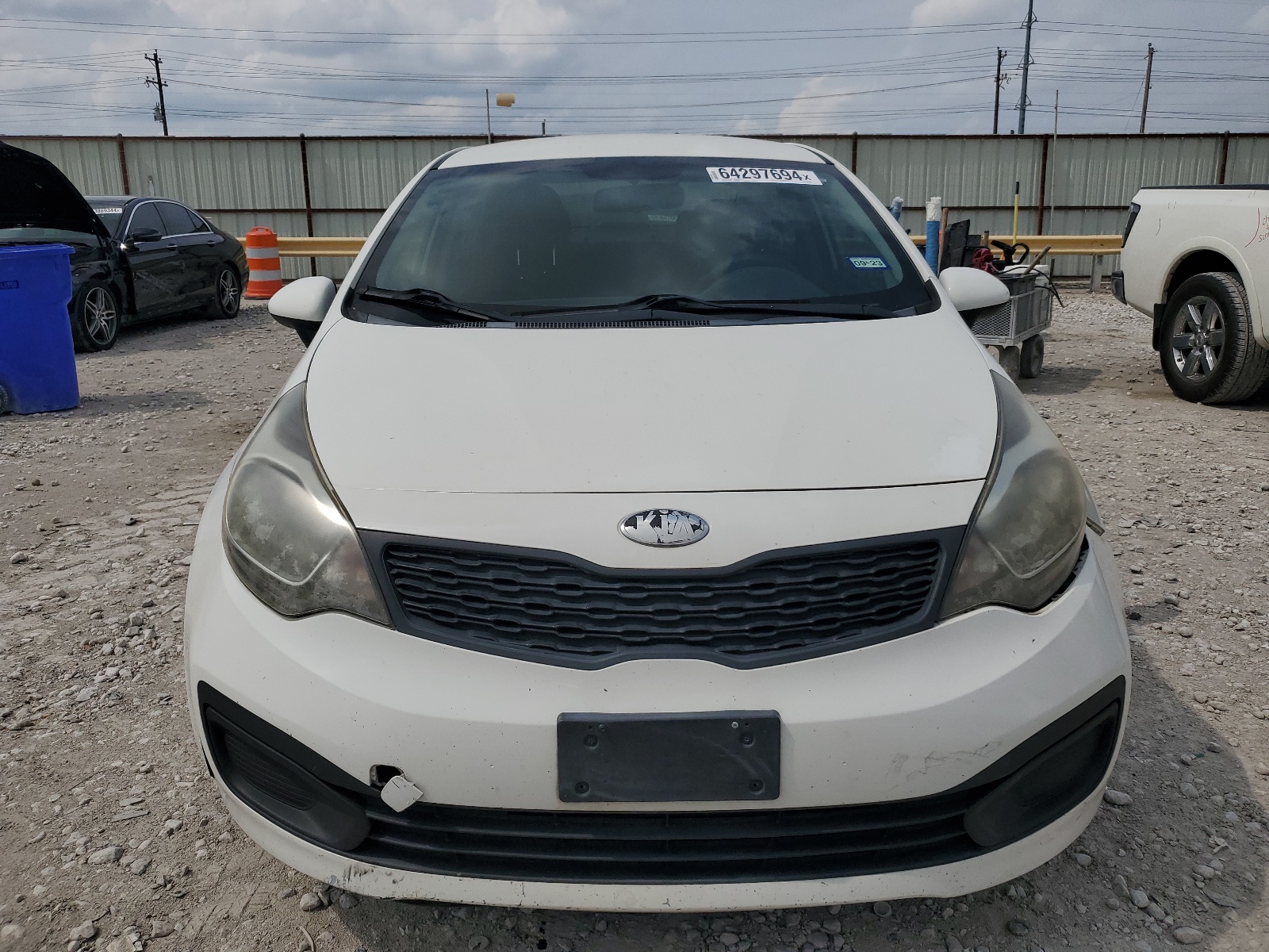 2014 Kia Rio Lx vin: KNADM4A35E6368360