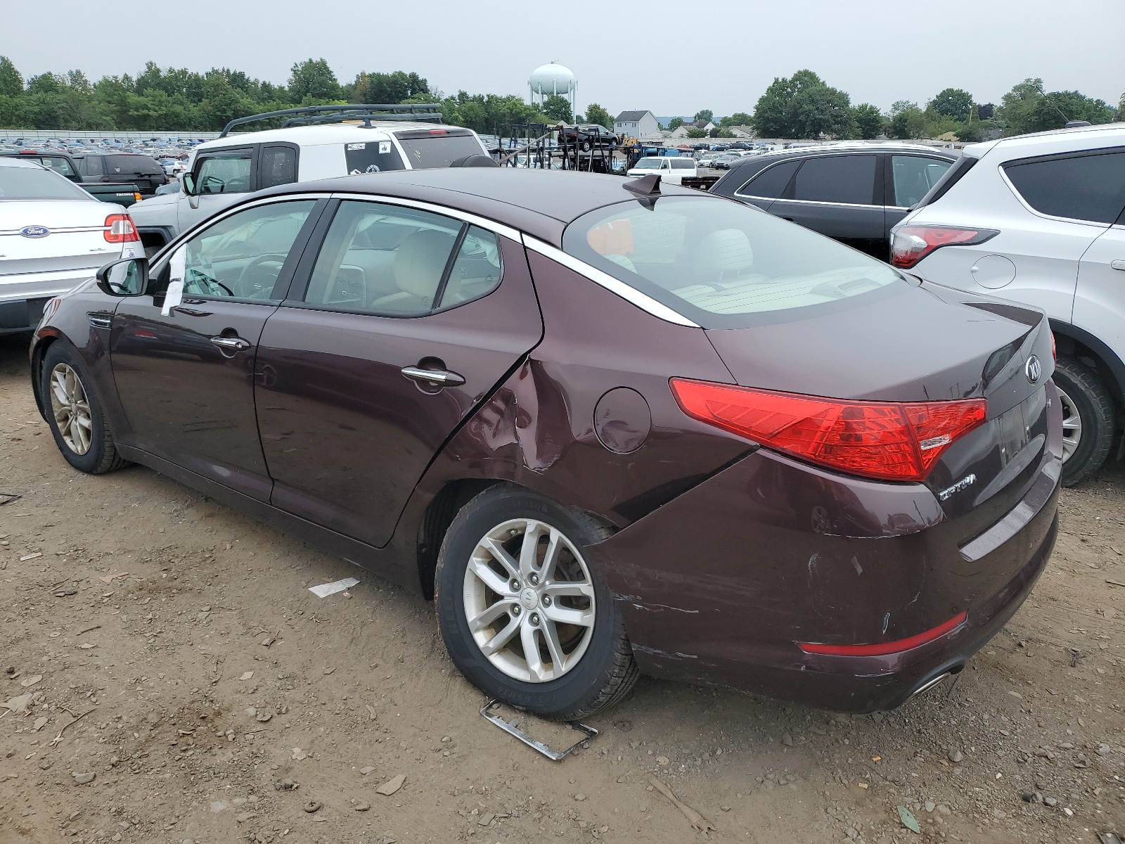 2013 Kia Optima Lx vin: 5XXGM4A70DG091264