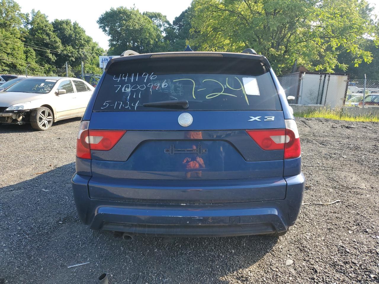 2006 BMW X3 3.0I VIN: WBXPA93456WG75210 Lot: 64783104