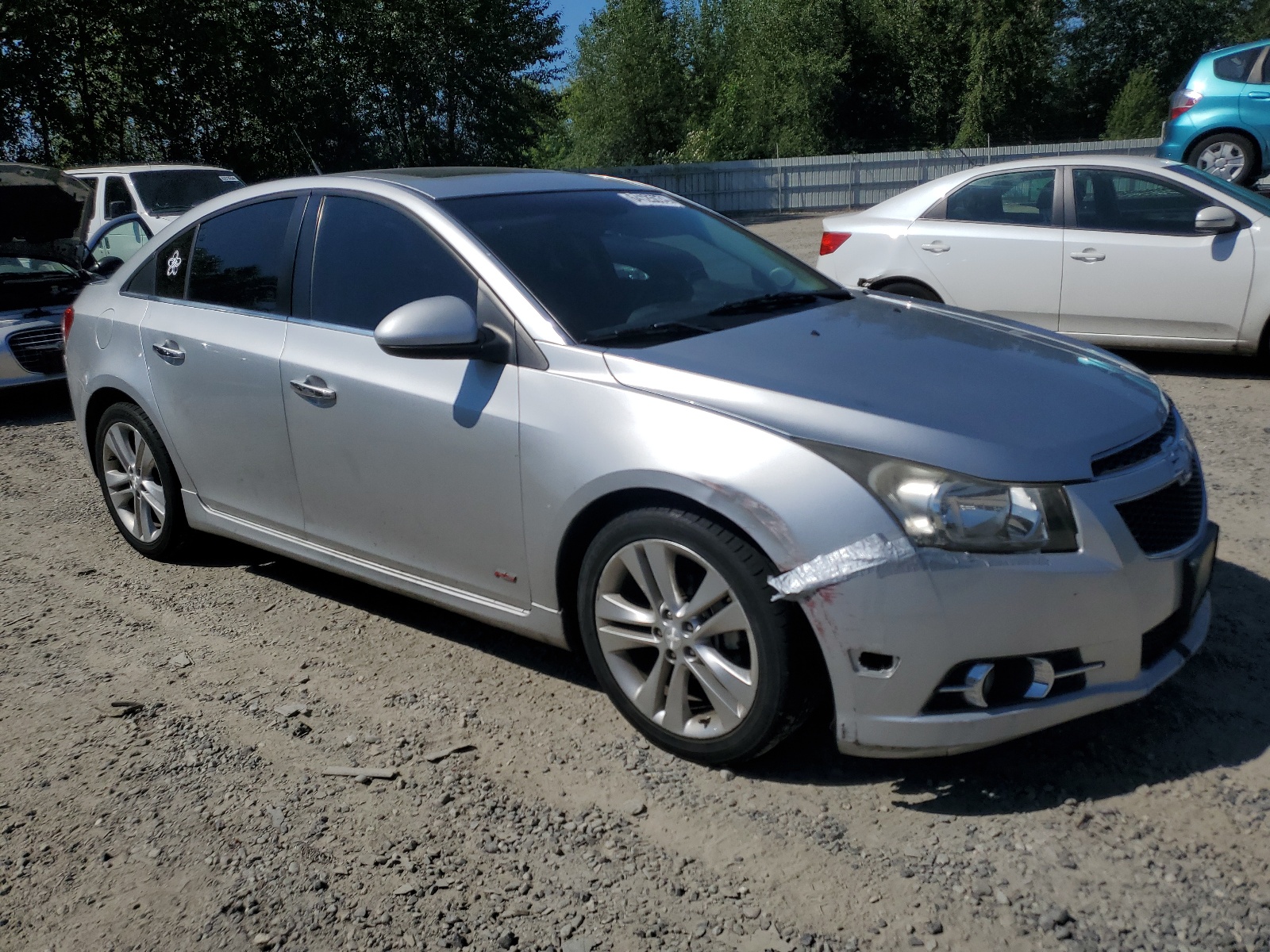 2013 Chevrolet Cruze Ltz vin: 1G1PG5SB1D7171108