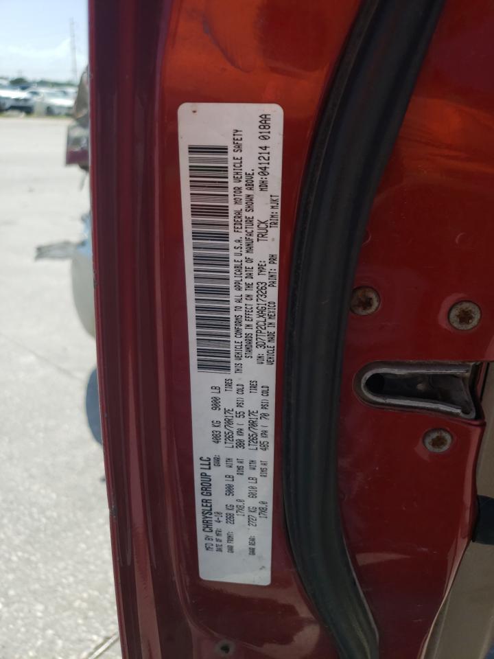 2010 Dodge Ram 2500 VIN: 3D7TP2CLXAG173263 Lot: 65443704