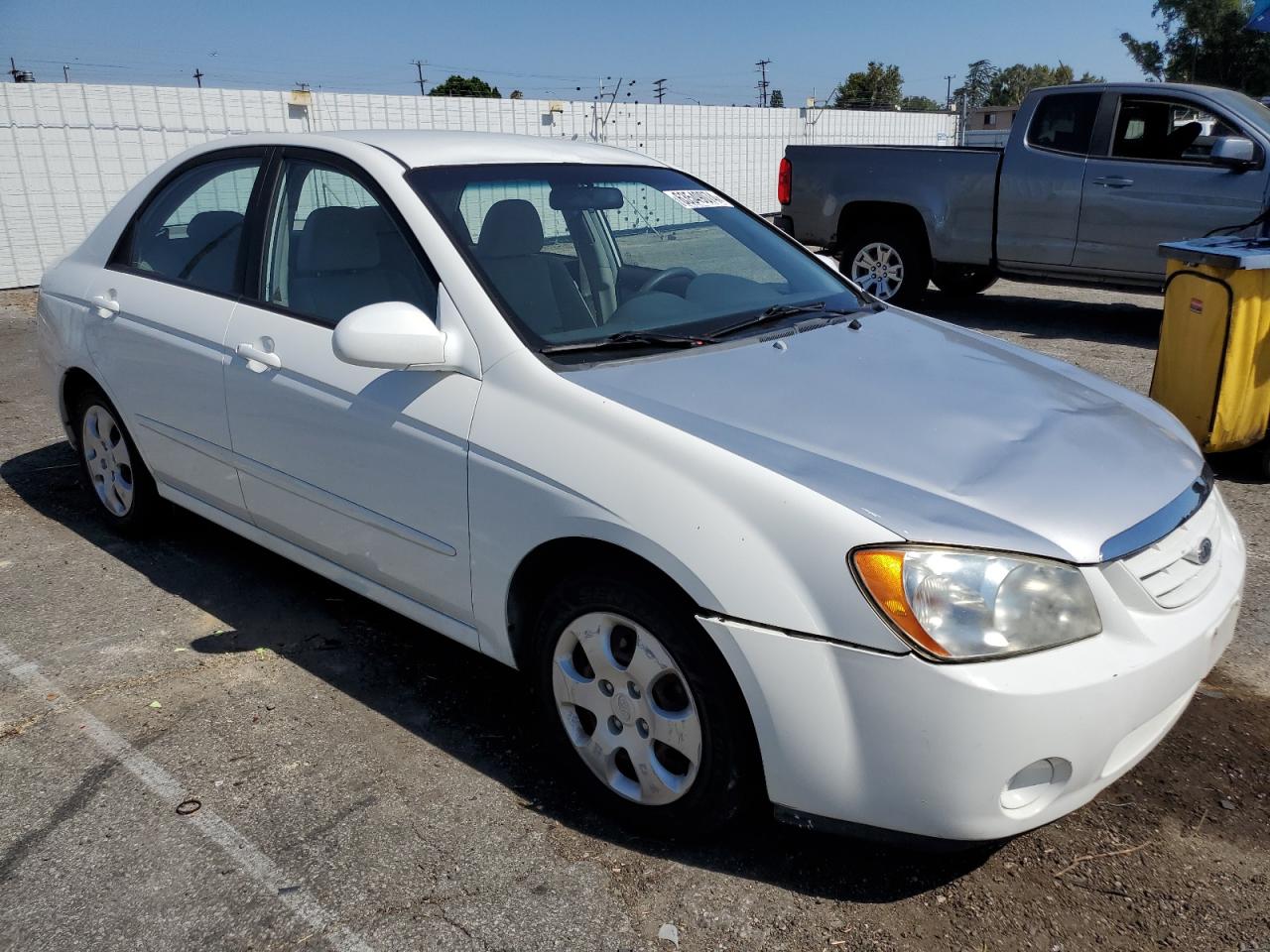 2006 Kia Spectra Lx VIN: KNAFE122965303657 Lot: 63549074