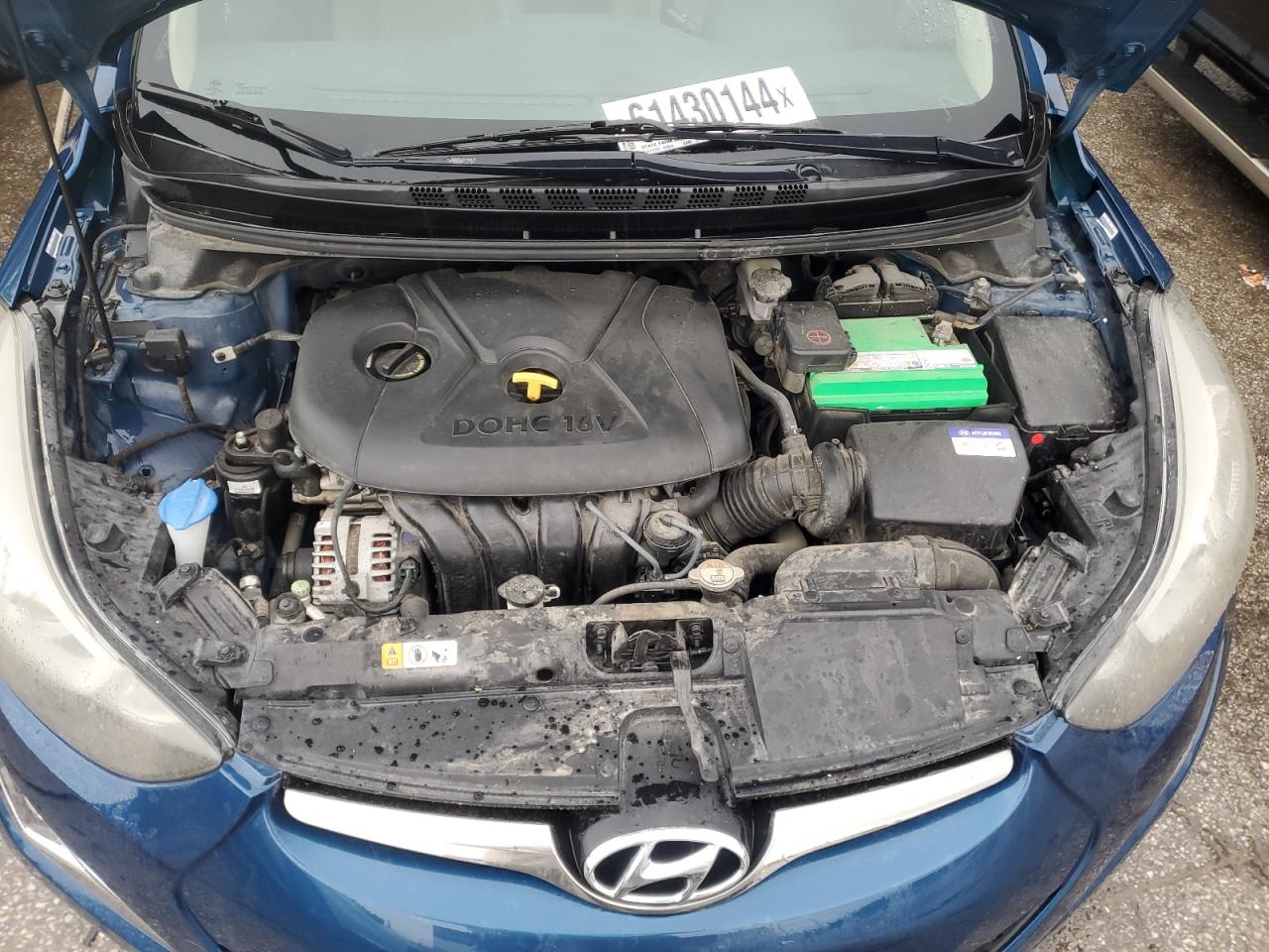 2014 Hyundai Elantra Se VIN: KMHDH4AE9EU096072 Lot: 61430144