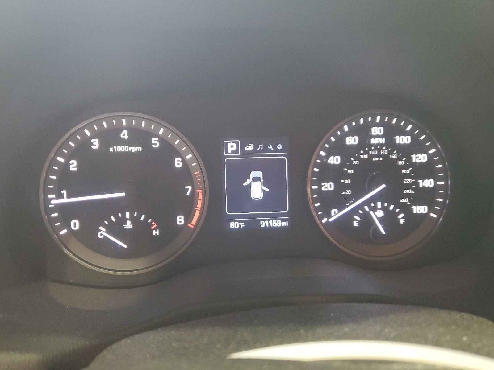 KM8J33A43JU670906 2018 Hyundai Tucson Sel