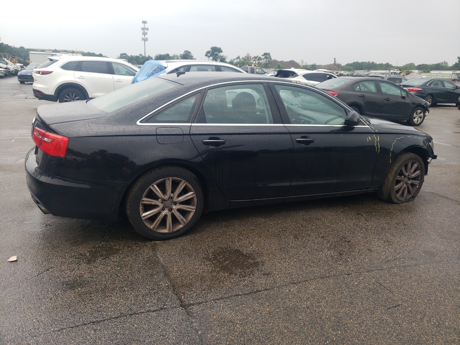 WAUGFAFCXDN015437 2013 Audi A6 Premium Plus