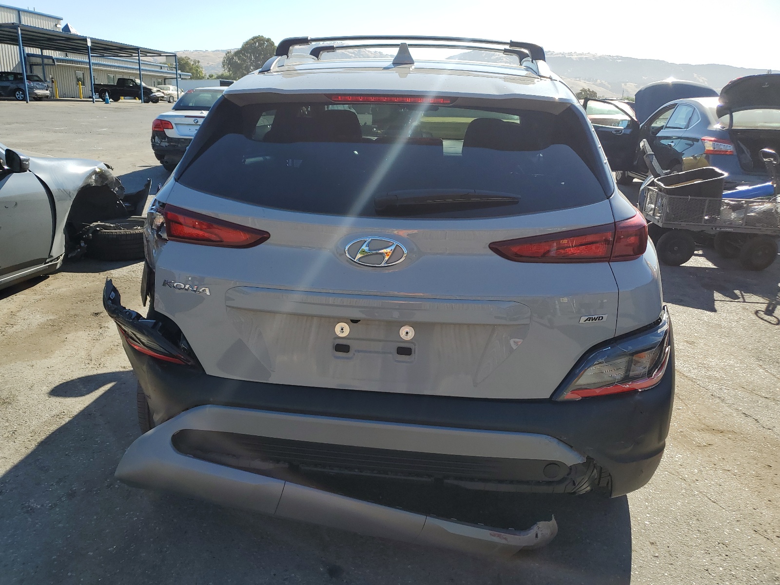 KM8K6CAB6PU041580 2023 Hyundai Kona Sel