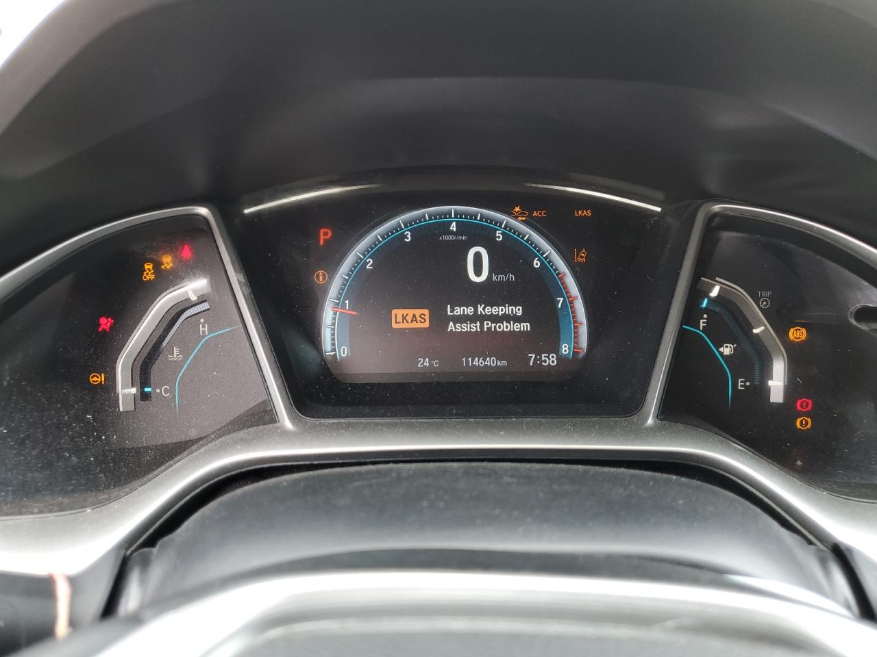 2018 Honda Civic Touring VIN: 2HGFC1F98JH107891 Lot: 61383114