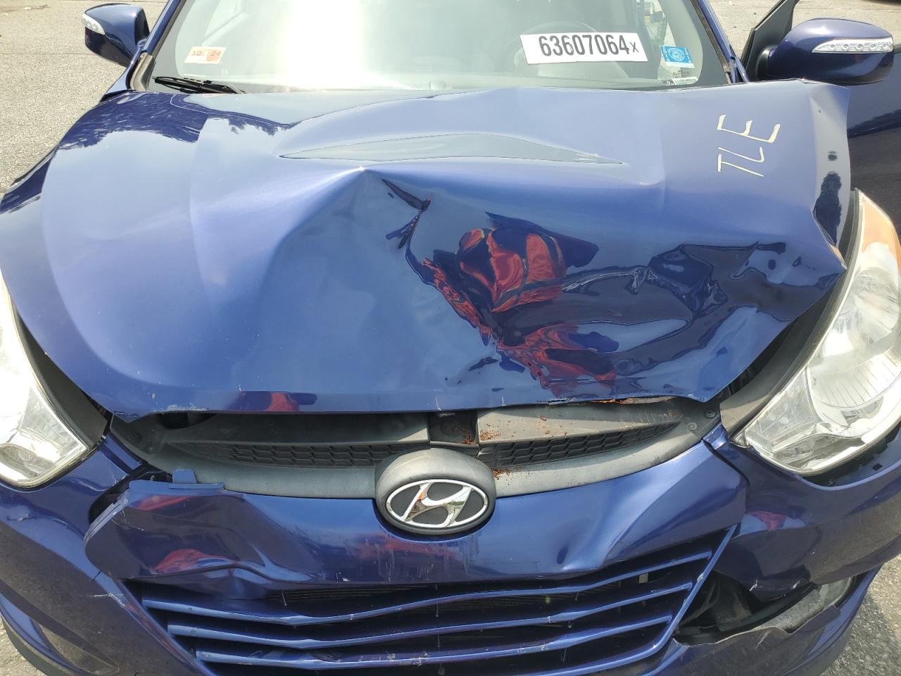 2013 Hyundai Tucson Gls VIN: KM8JU3AC9DU696340 Lot: 63358634